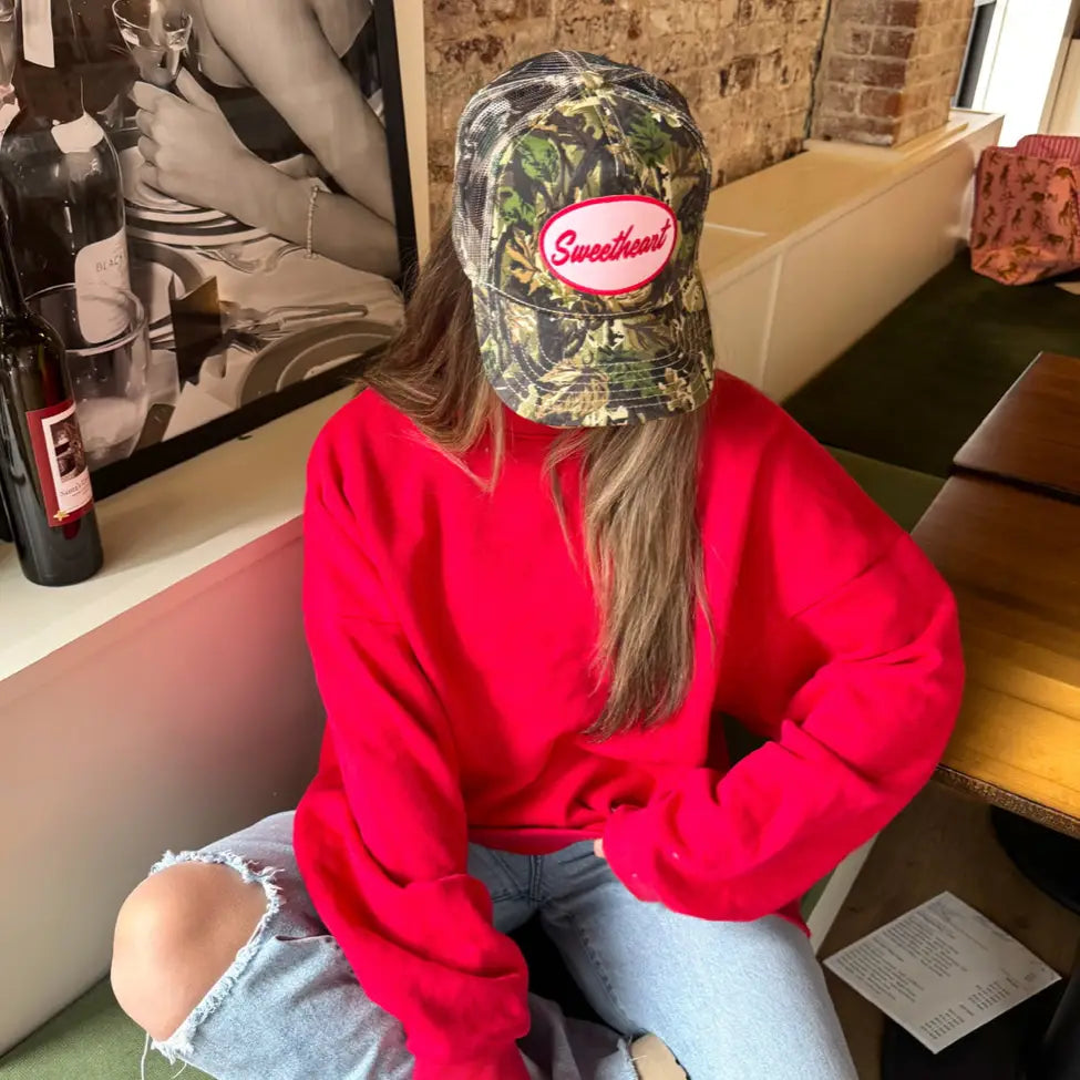 Sweetheart - Camo Vintage Hat