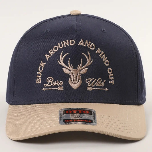 Buck Around and Find Out Embroidered Trucker Hat