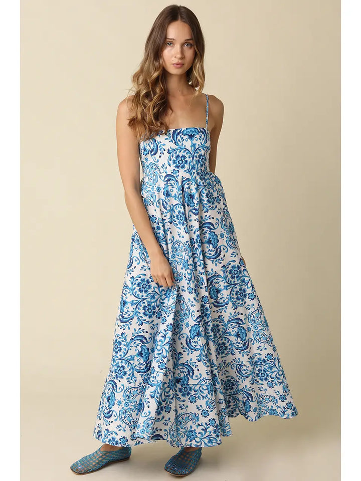 Arya Printed Maxi Dress