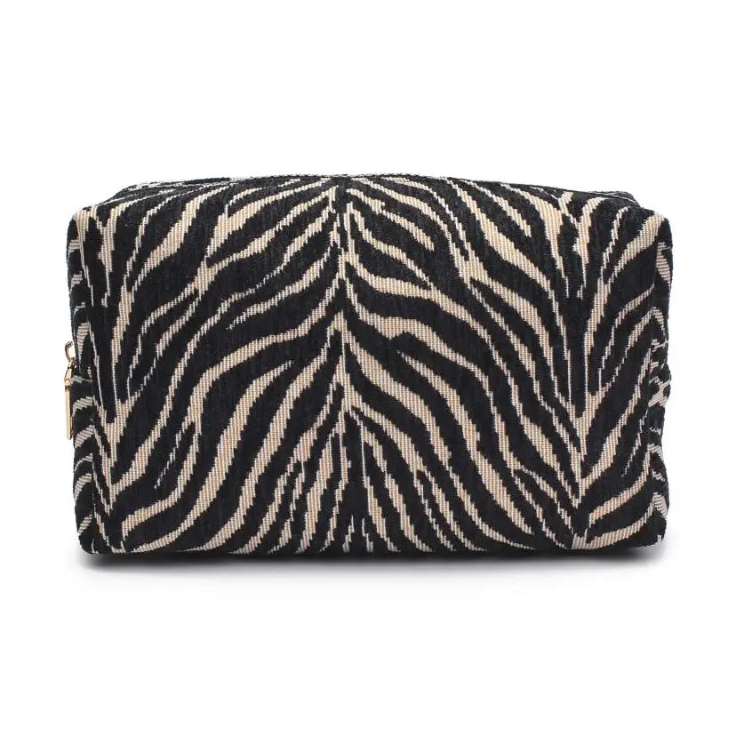 Zebra Cosmetic Pouch