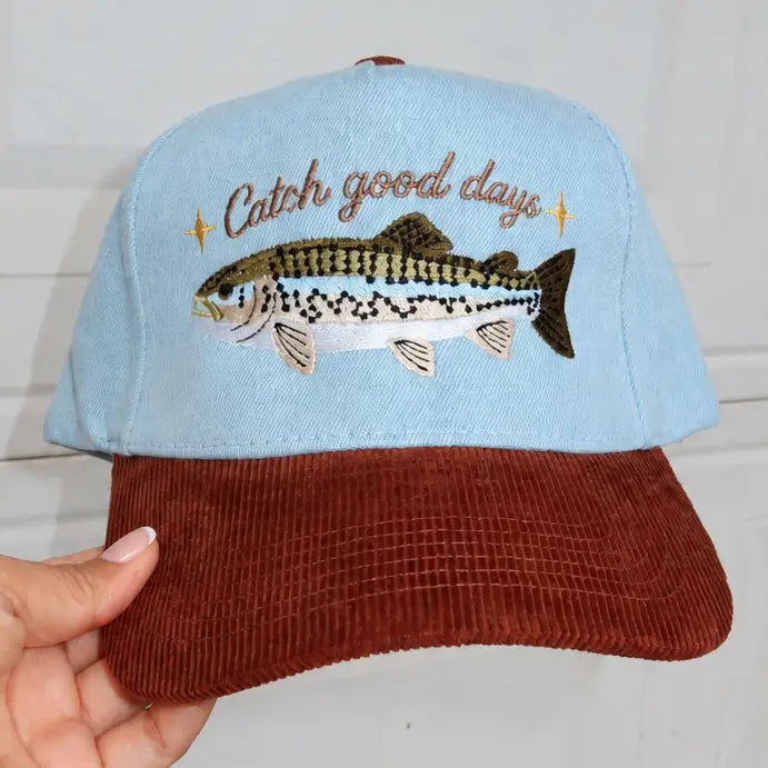 Catch Good Days Trout Fishing Hat