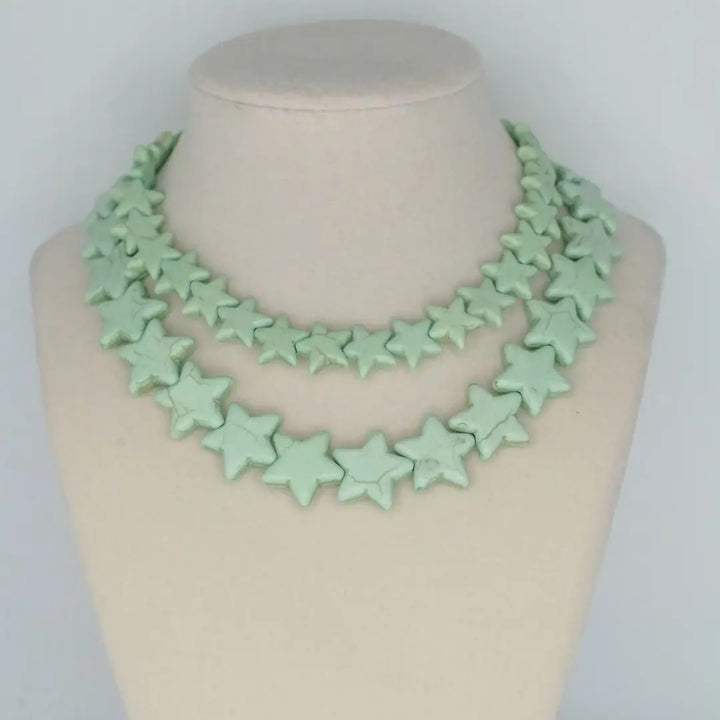 Sea Star Necklace - Large - Green