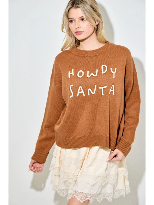 Howdy Santa Sweater