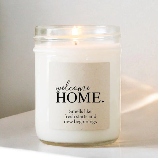 Welcome Home Candle | New Home Gift