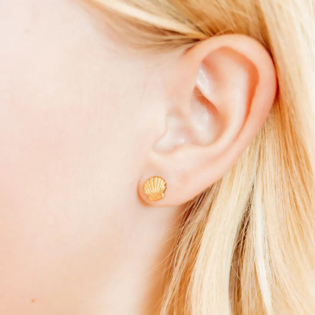 Screwback Stud Earrings - Marina