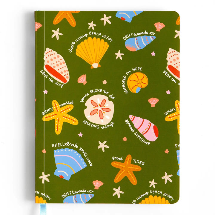 Seashell Affirmations Soft Flex Perfect Bound Journal