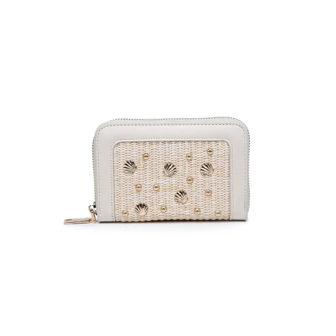 Seashell Woven Wallet