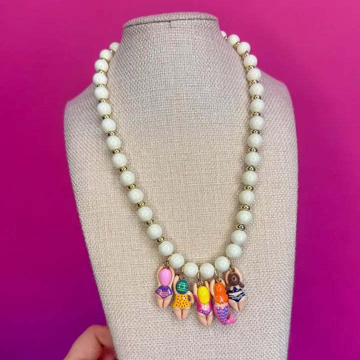 Bikini Girl Necklace