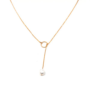 Pearl Pull-Thru Necklace