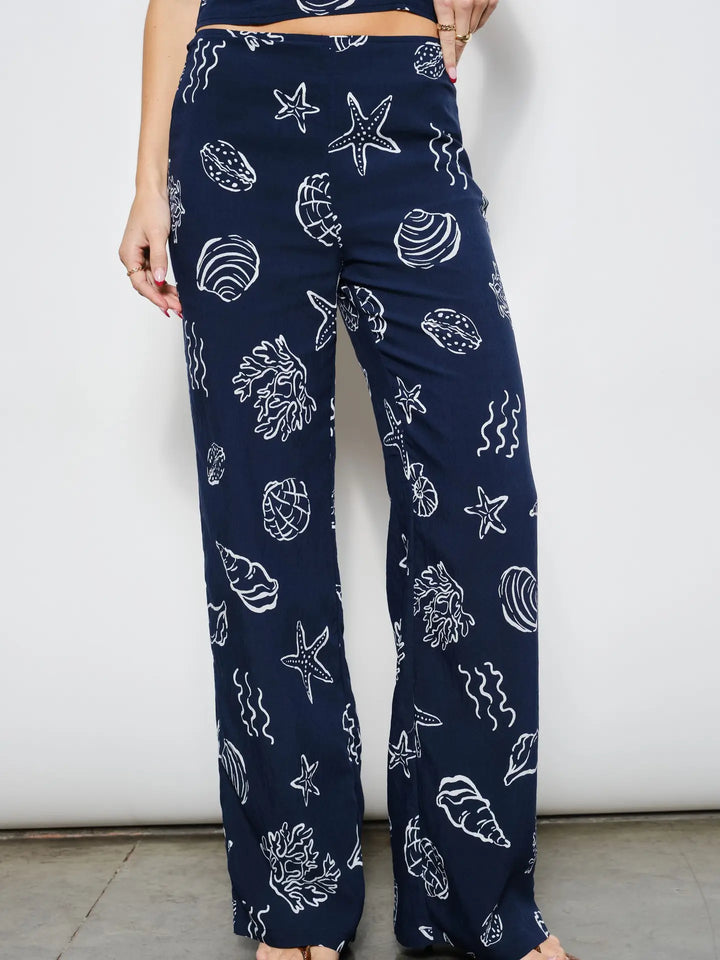 Sammy Shell Print Pants