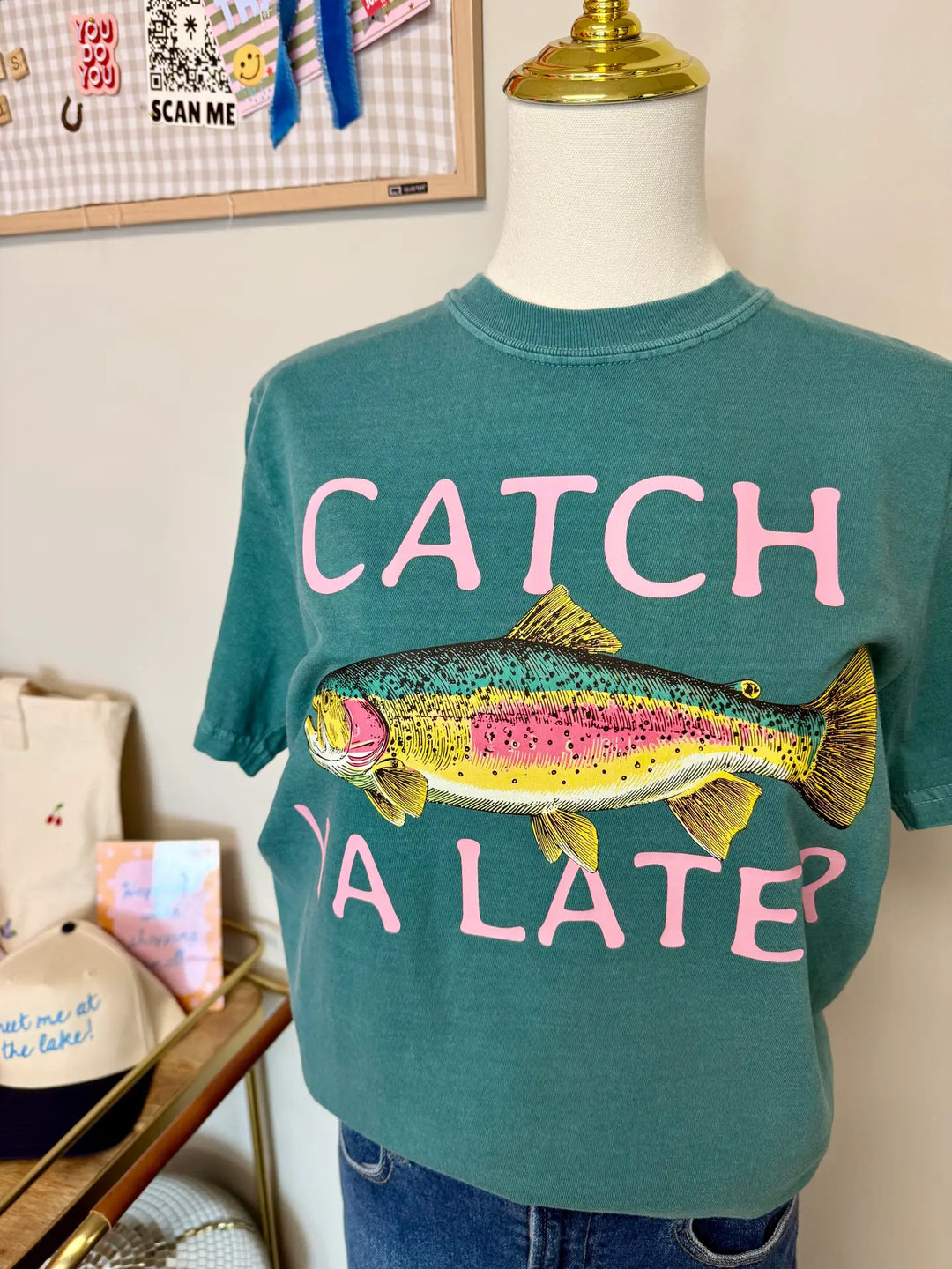 Catch Ya Later Tee | Teal