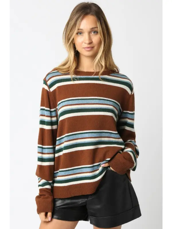 Vale Stripe Knit Top