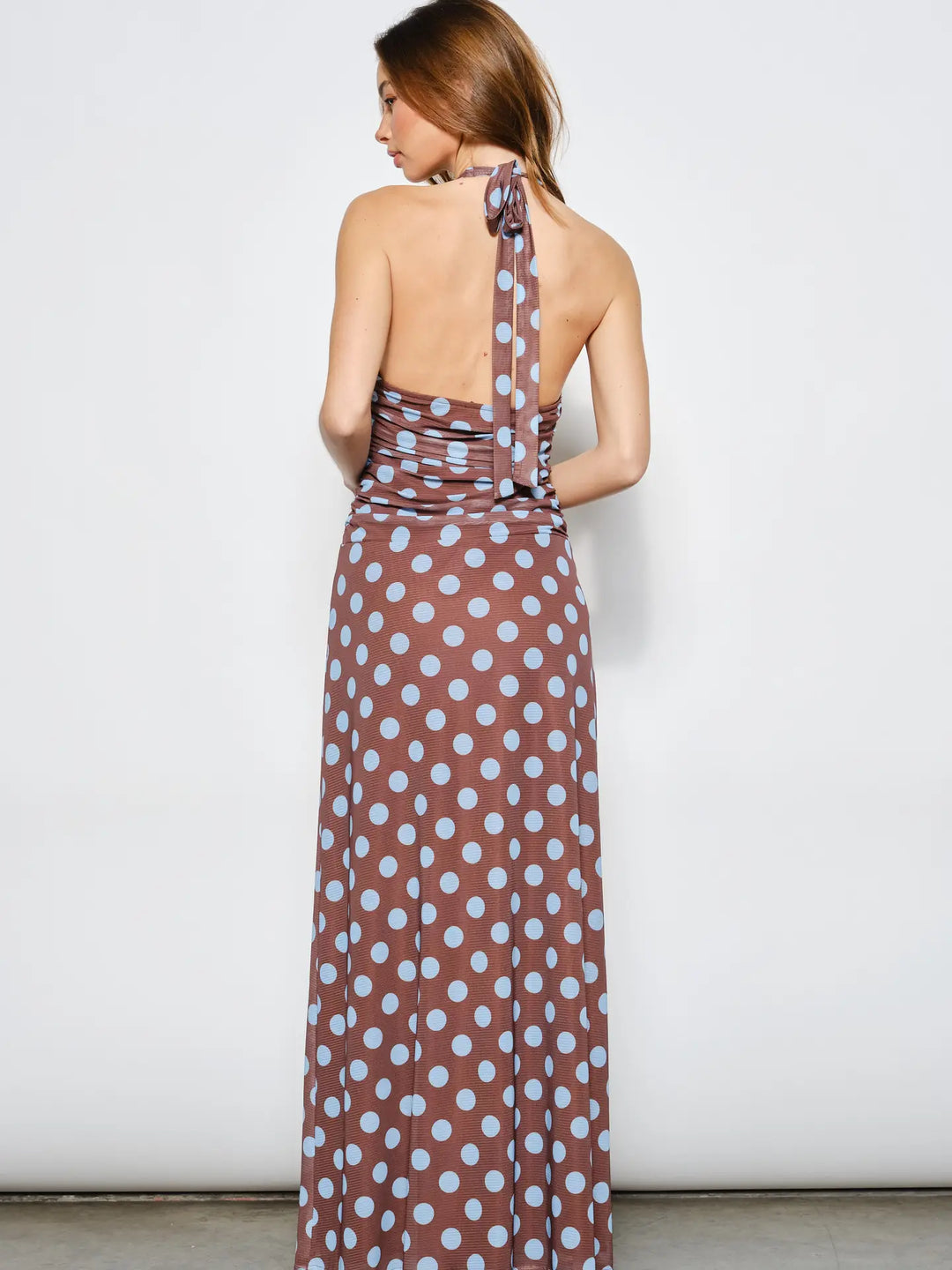 Leona Mesh Maxi Dress