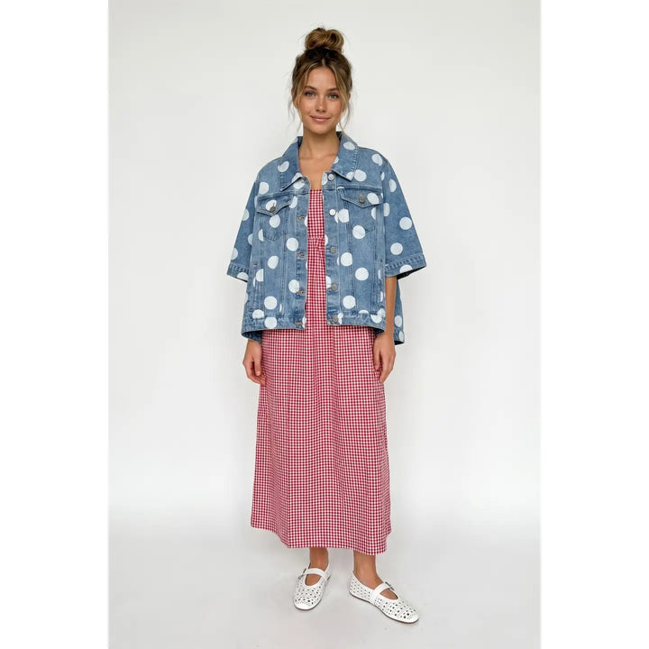 Cape Denim Jacket