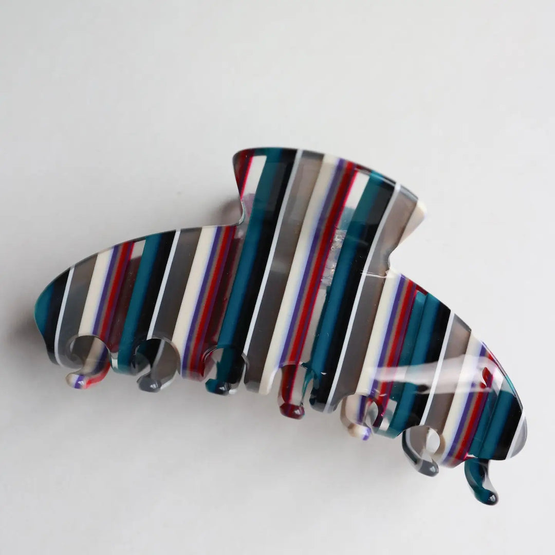 The Berry Stripe Clip
