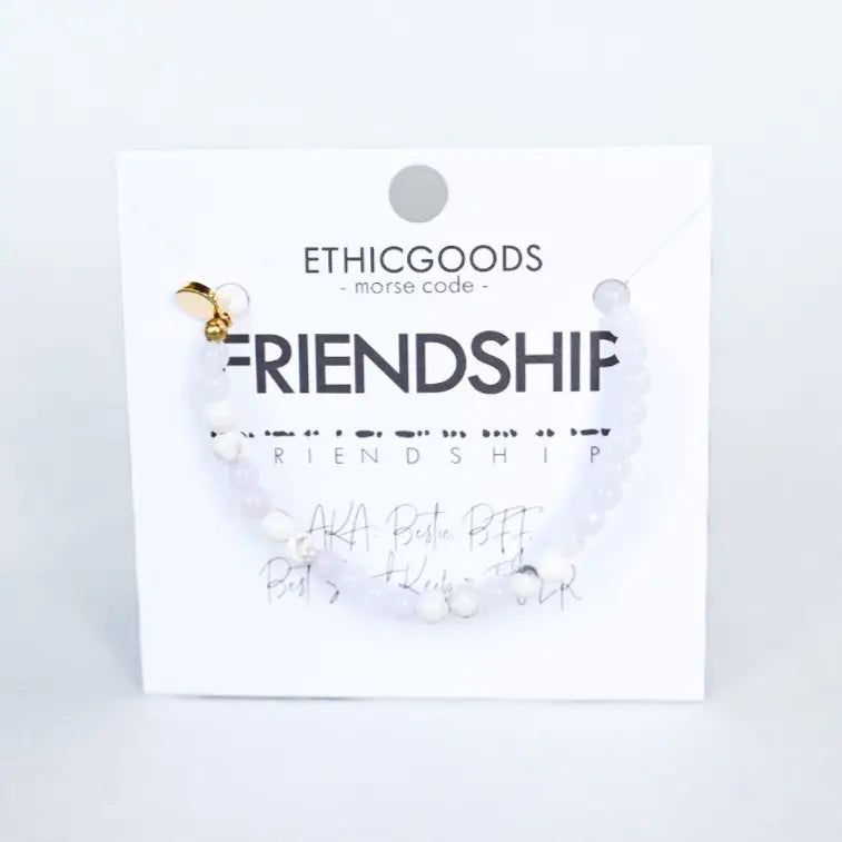 Friendship - Morse Code Bracelet