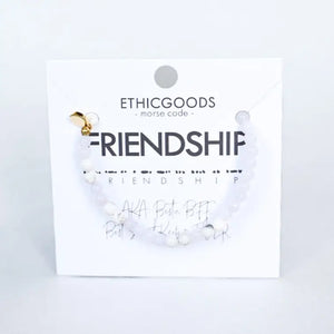 Friendship - Morse Code Bracelet