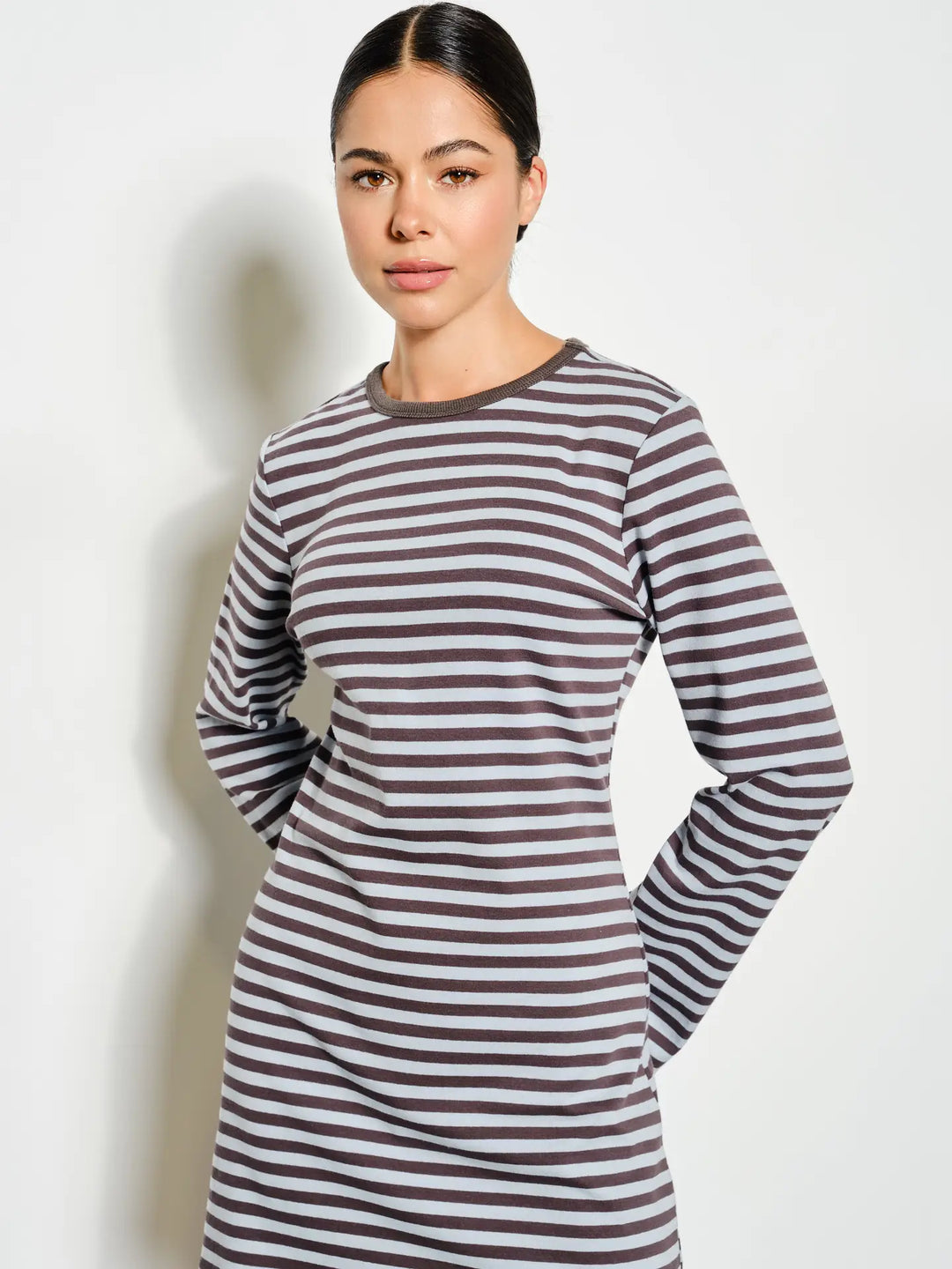 Mira Striped Mini Dress