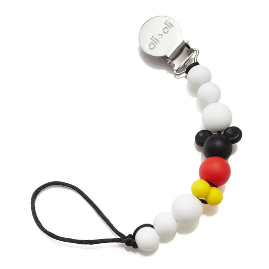 Silicone Pacifier Clip (Mickey Mouse)