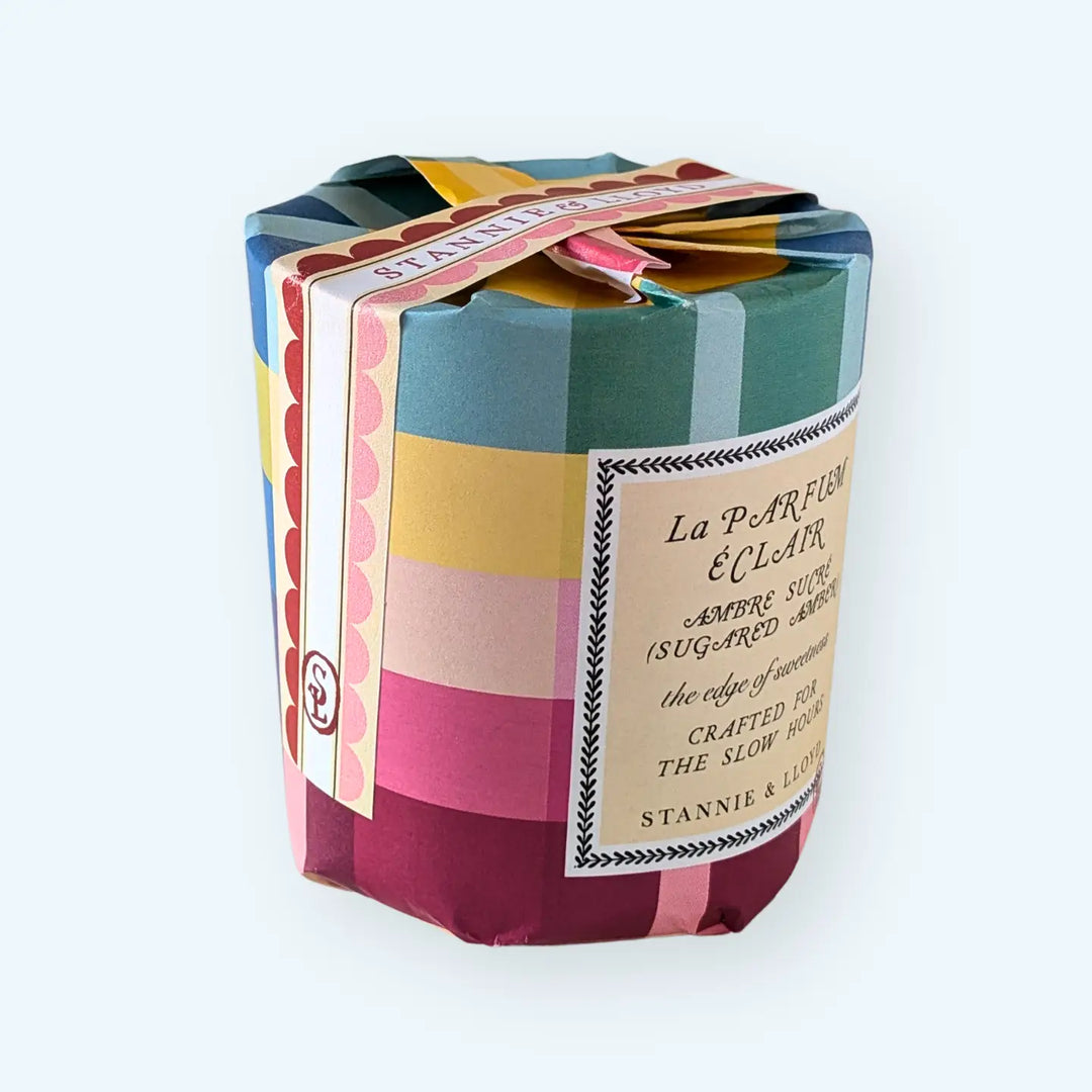 Gift Wrap Candle - Madras (Plaid)