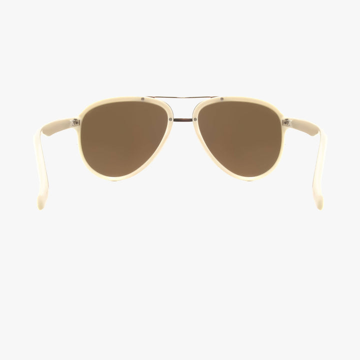 KNOX IVORY Polarized Fashion Aviator Sunglasses