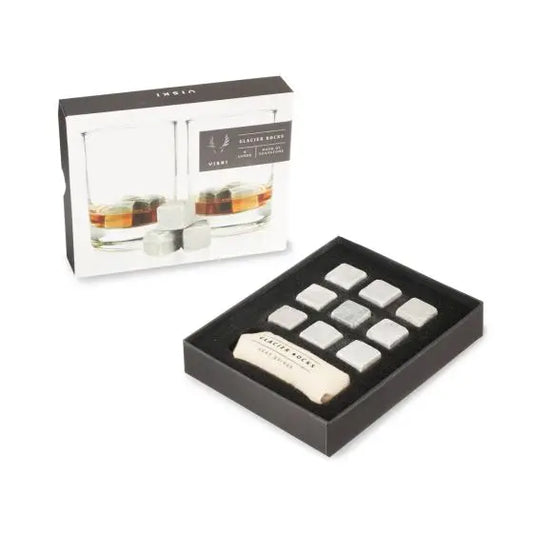 Glacier Rocks® Small Soapstone Whiskey Cubes - Set of 9