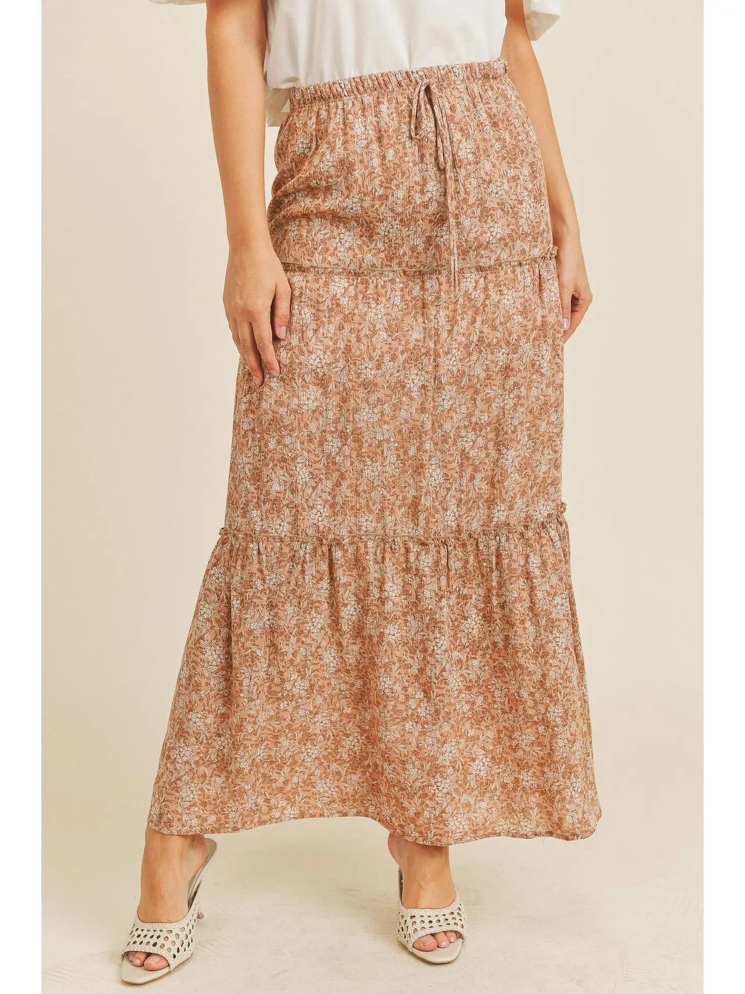 Flower Fields Maxi Skirt
