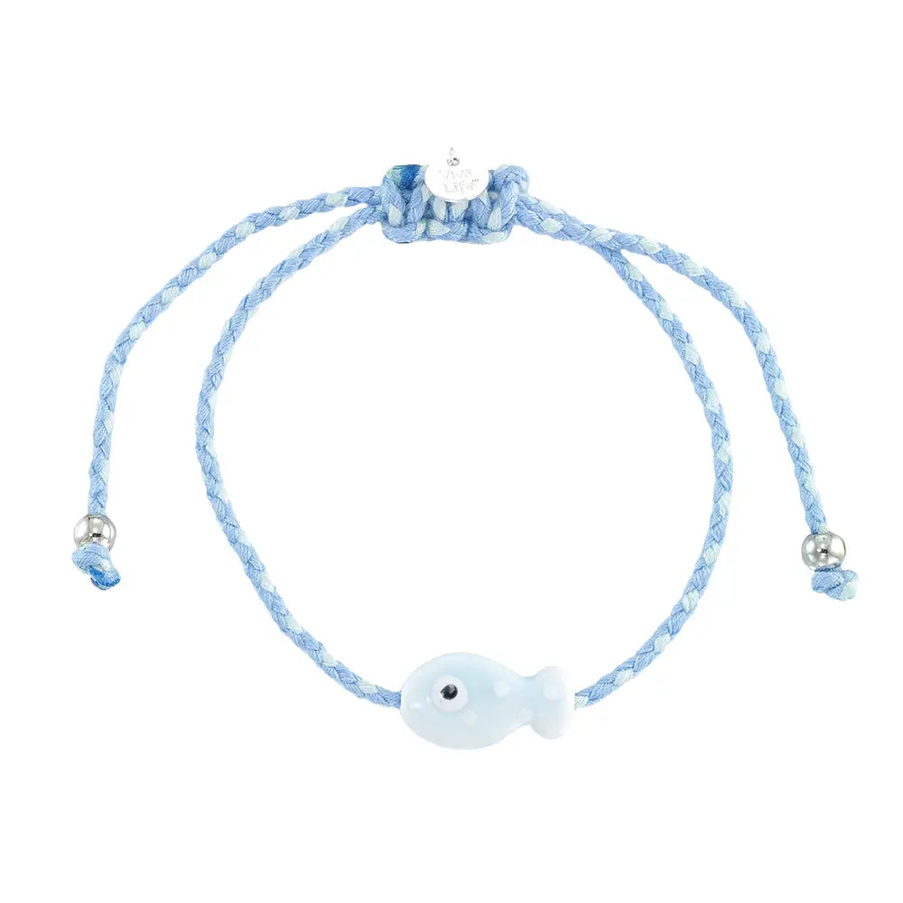 Polka Dot Ceramic Sardine Bracelet