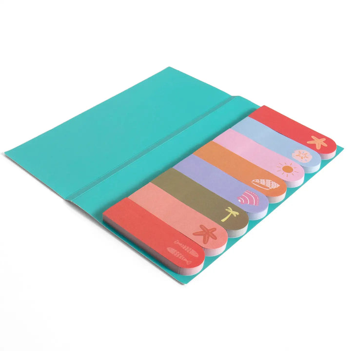 Sunny Beach & Coastal Sticky Note Tabs