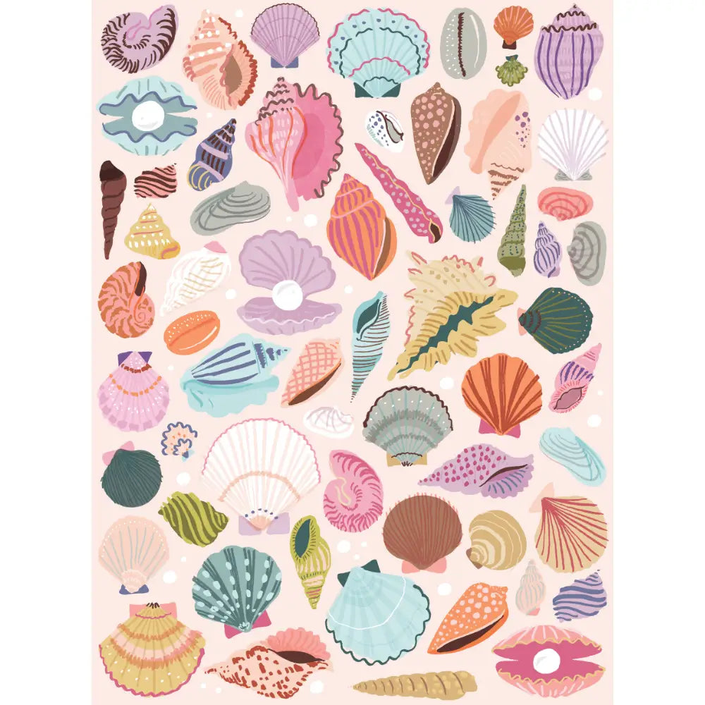 Seashells By the Seashore 1000 Piece Puzzle