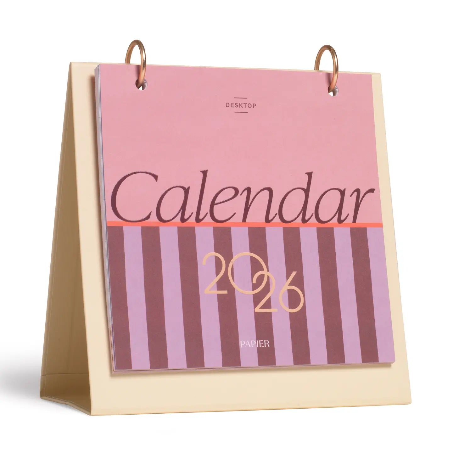 2026 Desk Calendar - Modern Type