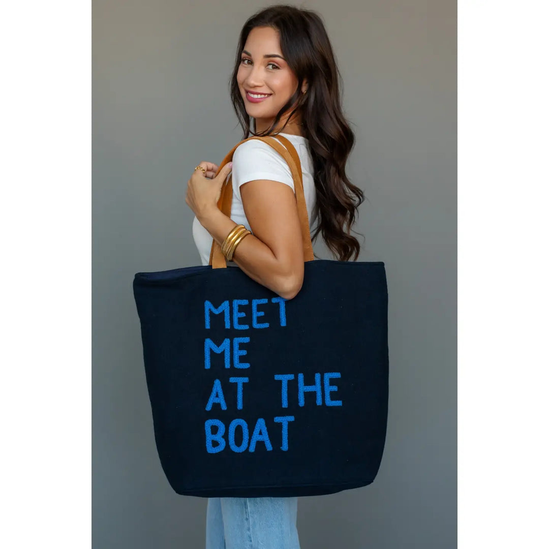 Meet Me At the Boat Tote