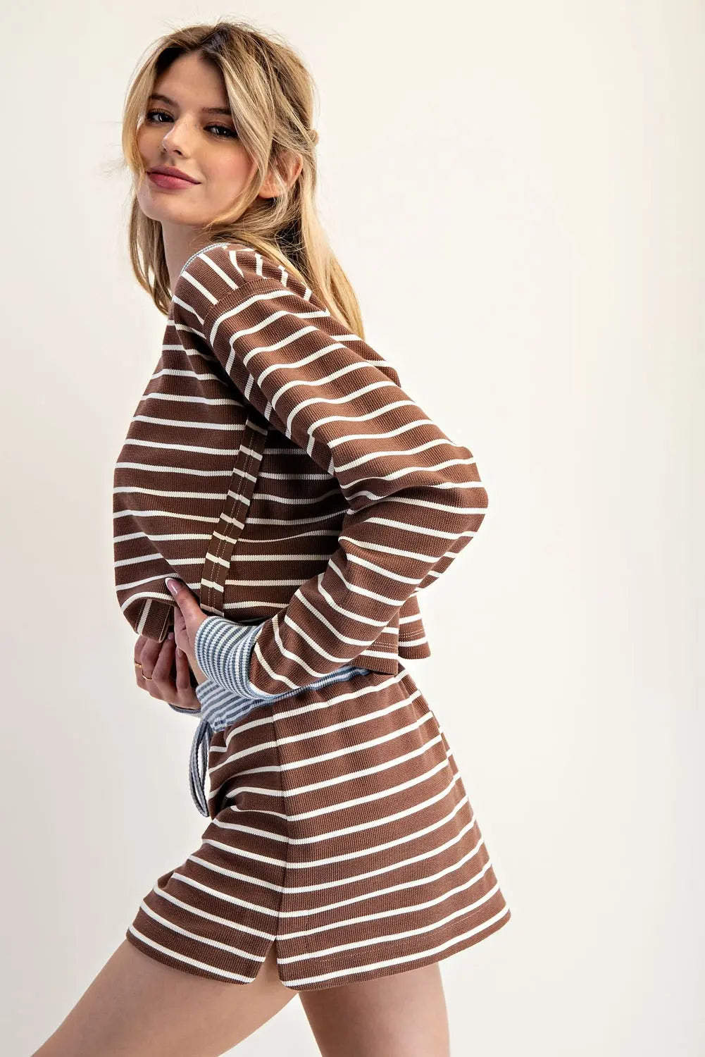 Shoreline Striped Pullover