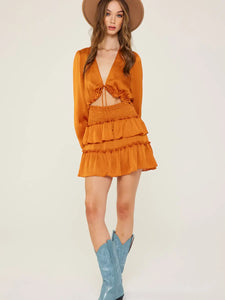 Country Girl Cutout Dress