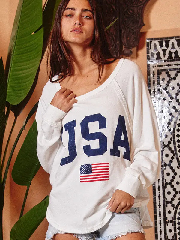 USA Graphic Pullover