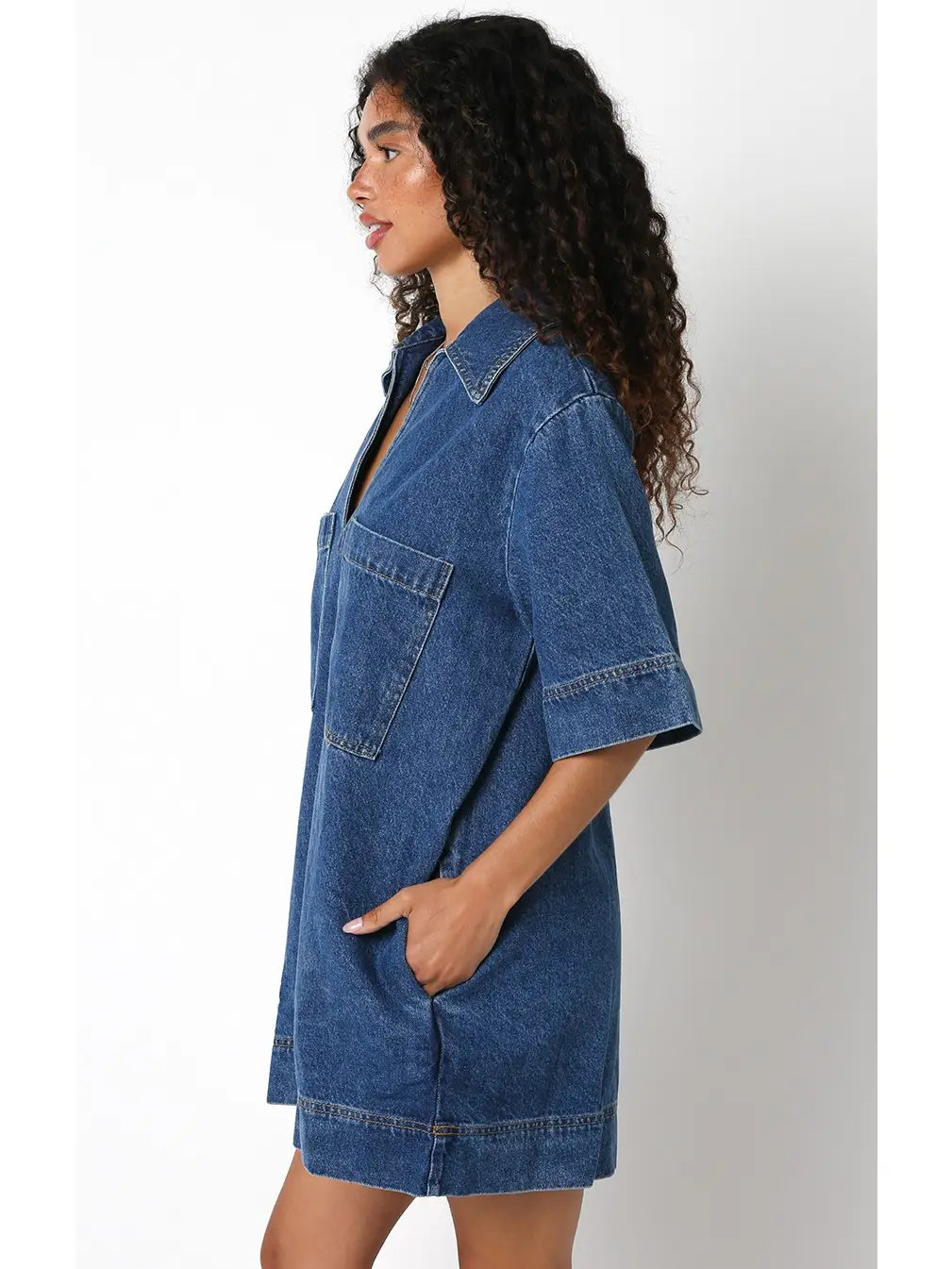 Ava Denim Dress