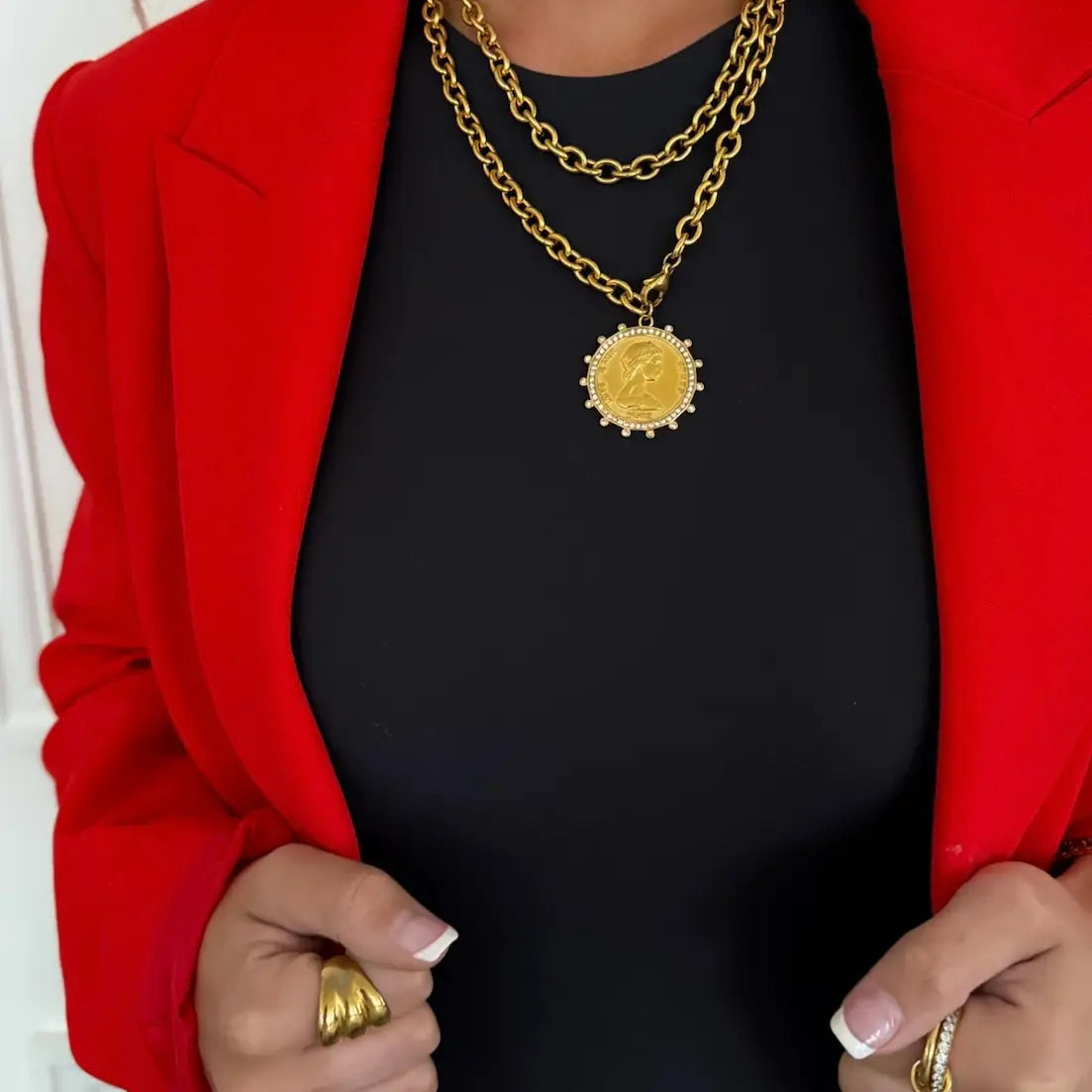 Xl Coin Necklace