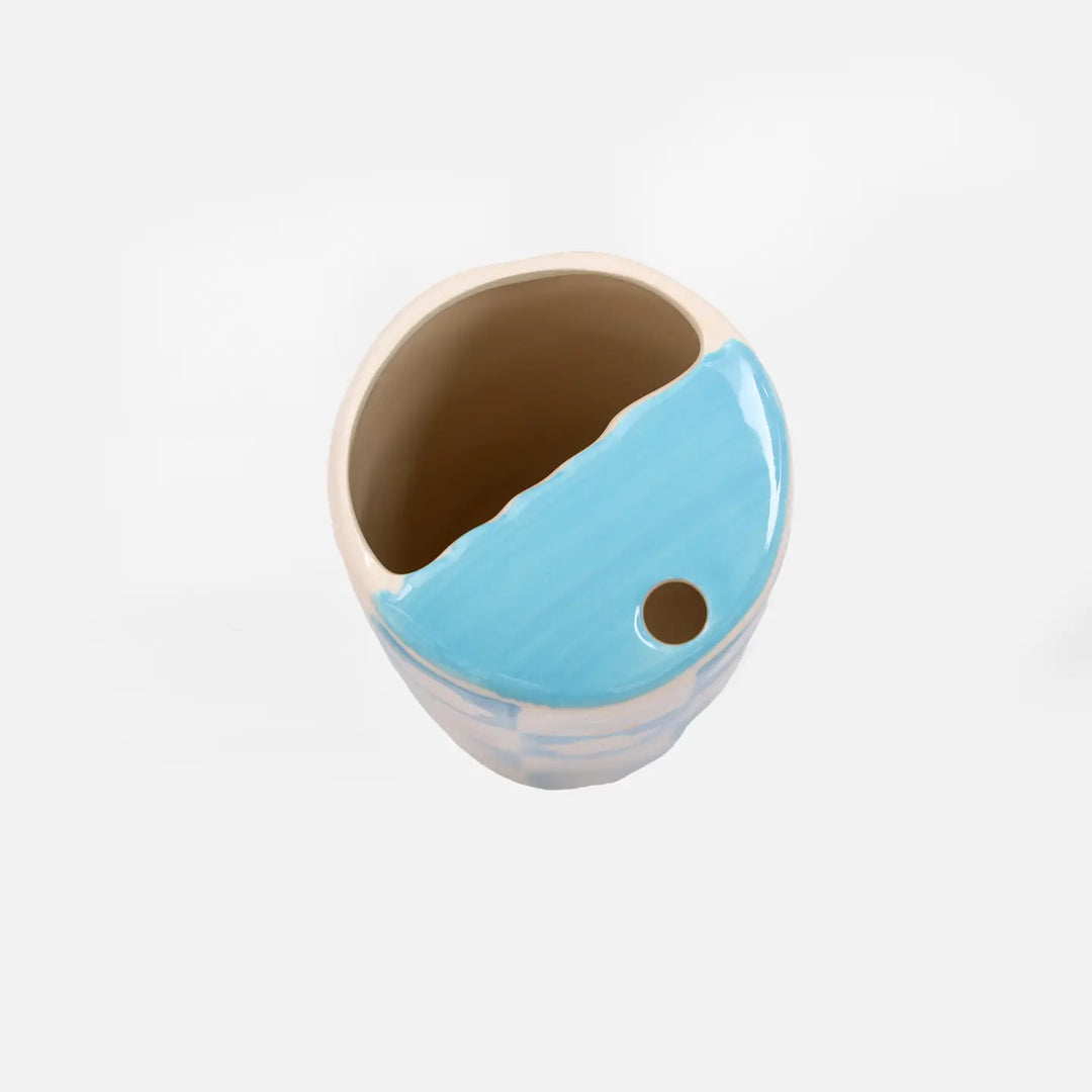 Duck Ceramic Travel Coffee Tumbler-Portable Coffee Mug-Cup
