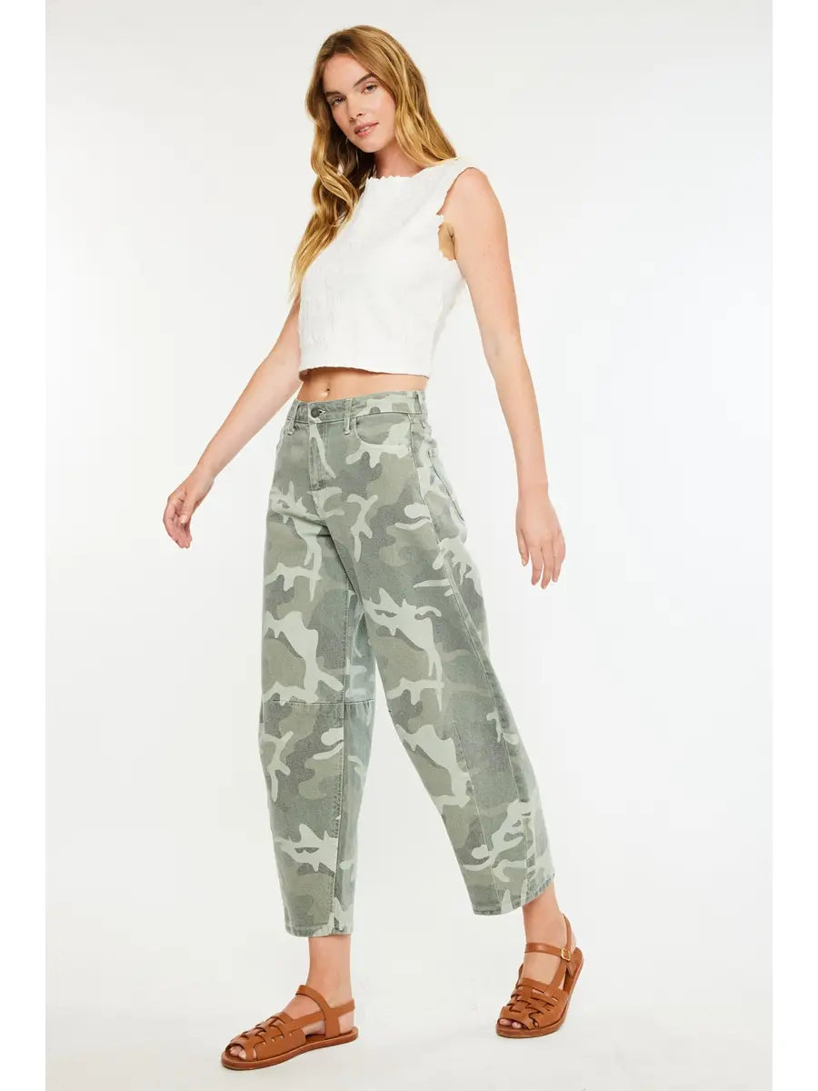 High Rise Camo Print HORSESHOE-