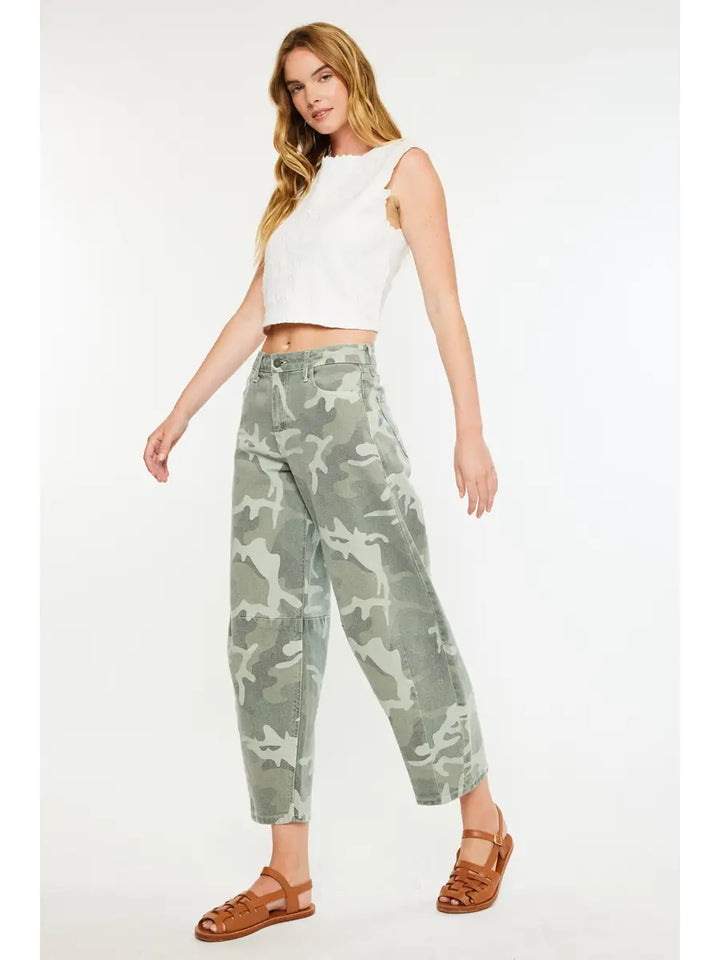 High Rise Camo Print HORSESHOE-