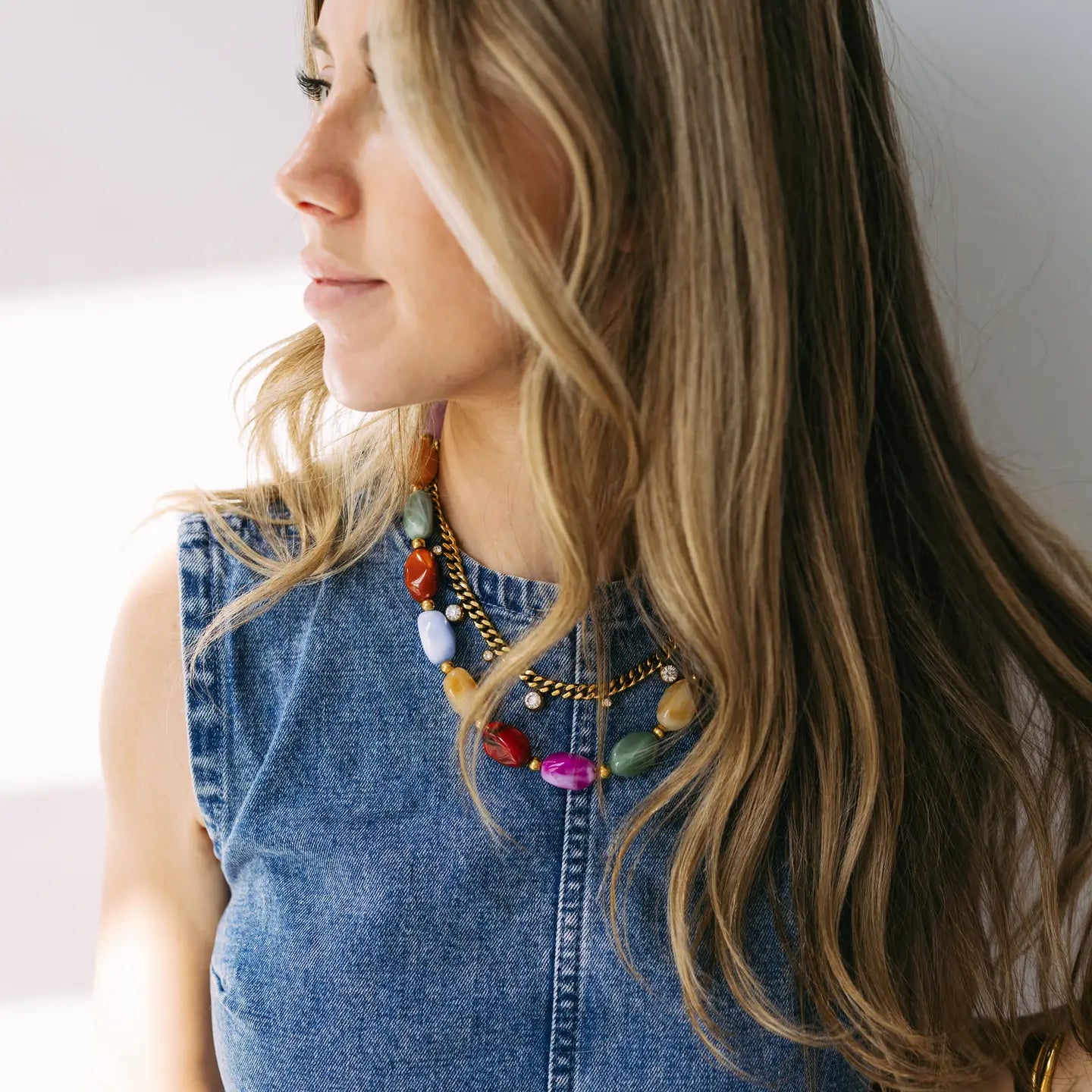 Color Lover Stone Necklace