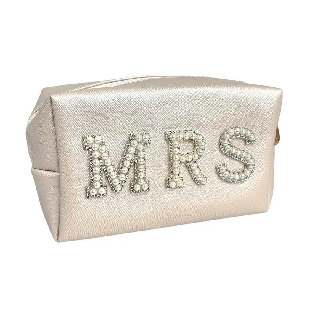 Mrs. Glam Cosmetic Bag - Bridal