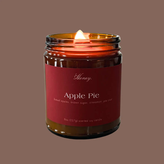 Pumpkin Chai 8oz Wood Wick Fall Candle, Autumn Home Decor