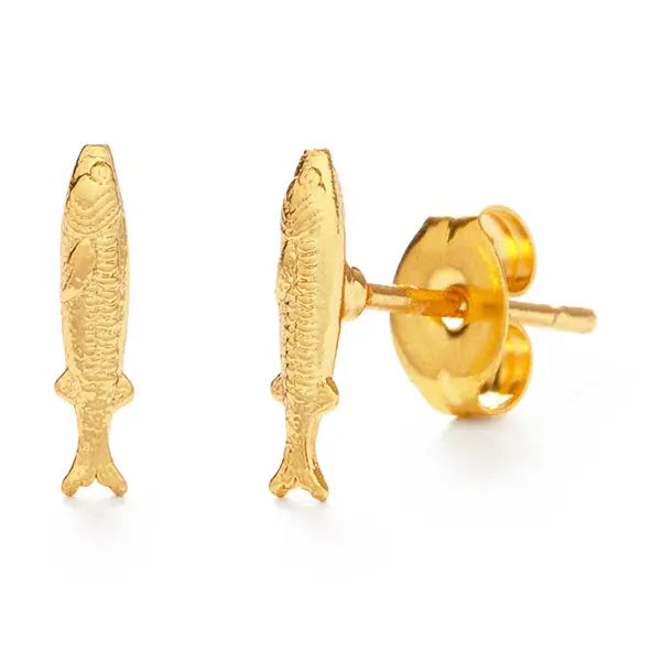 Teeny Fish Stud Earrings