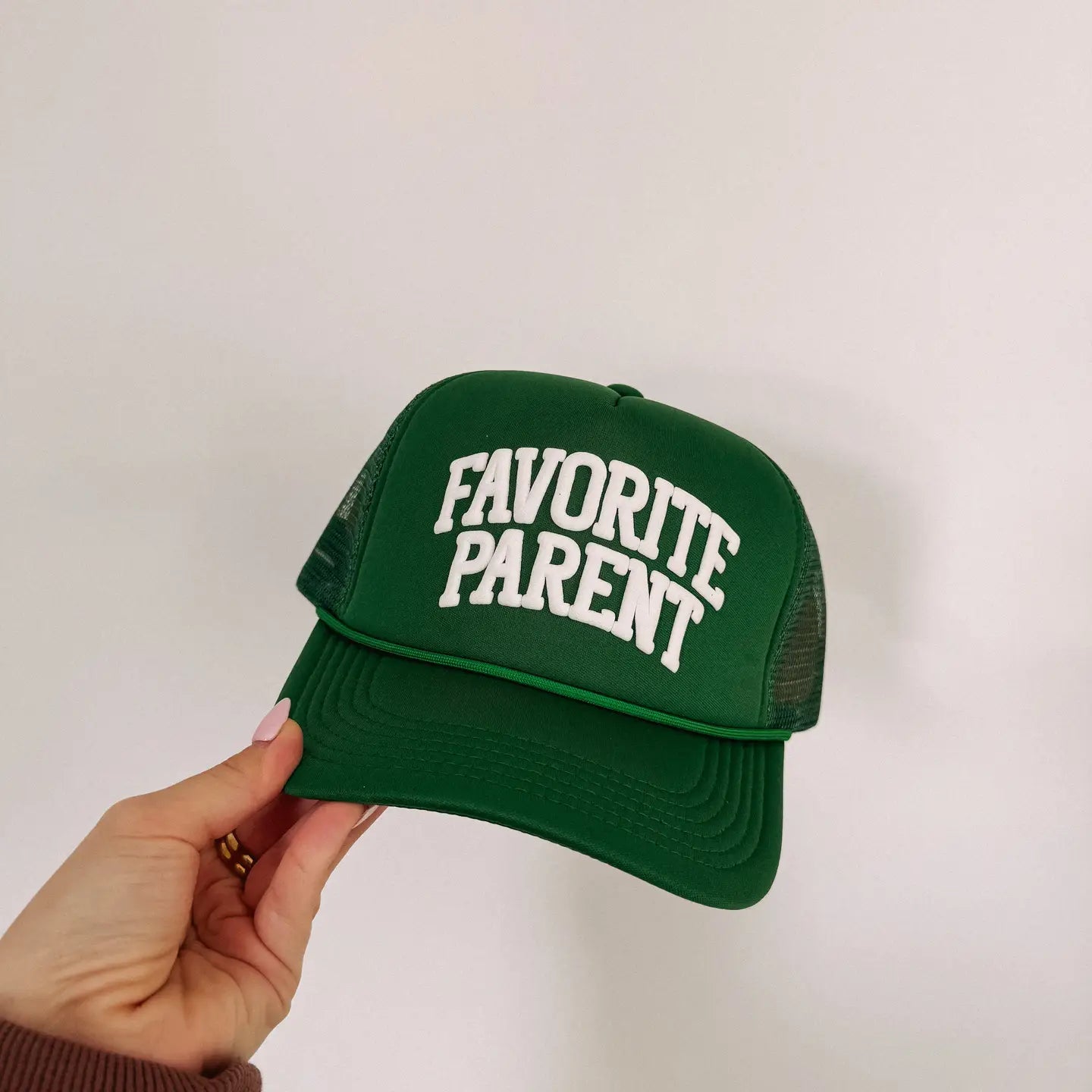 Favorite Parent Trucker Hat - Green
