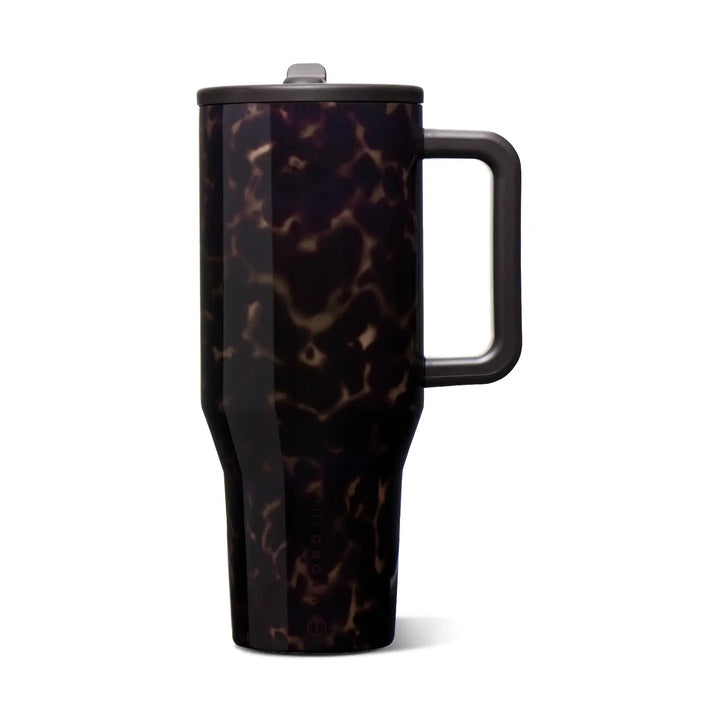 Mocha Tortoise HydroJug 32oz Traveler Tumbler