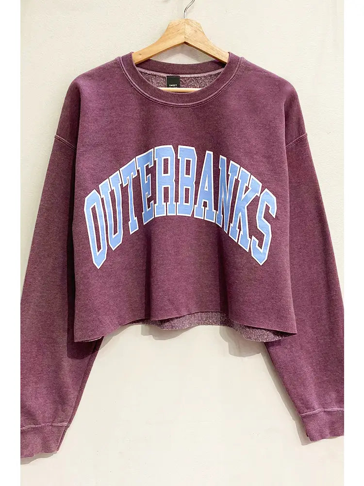 Outerbanks Cropped Sweatshirt