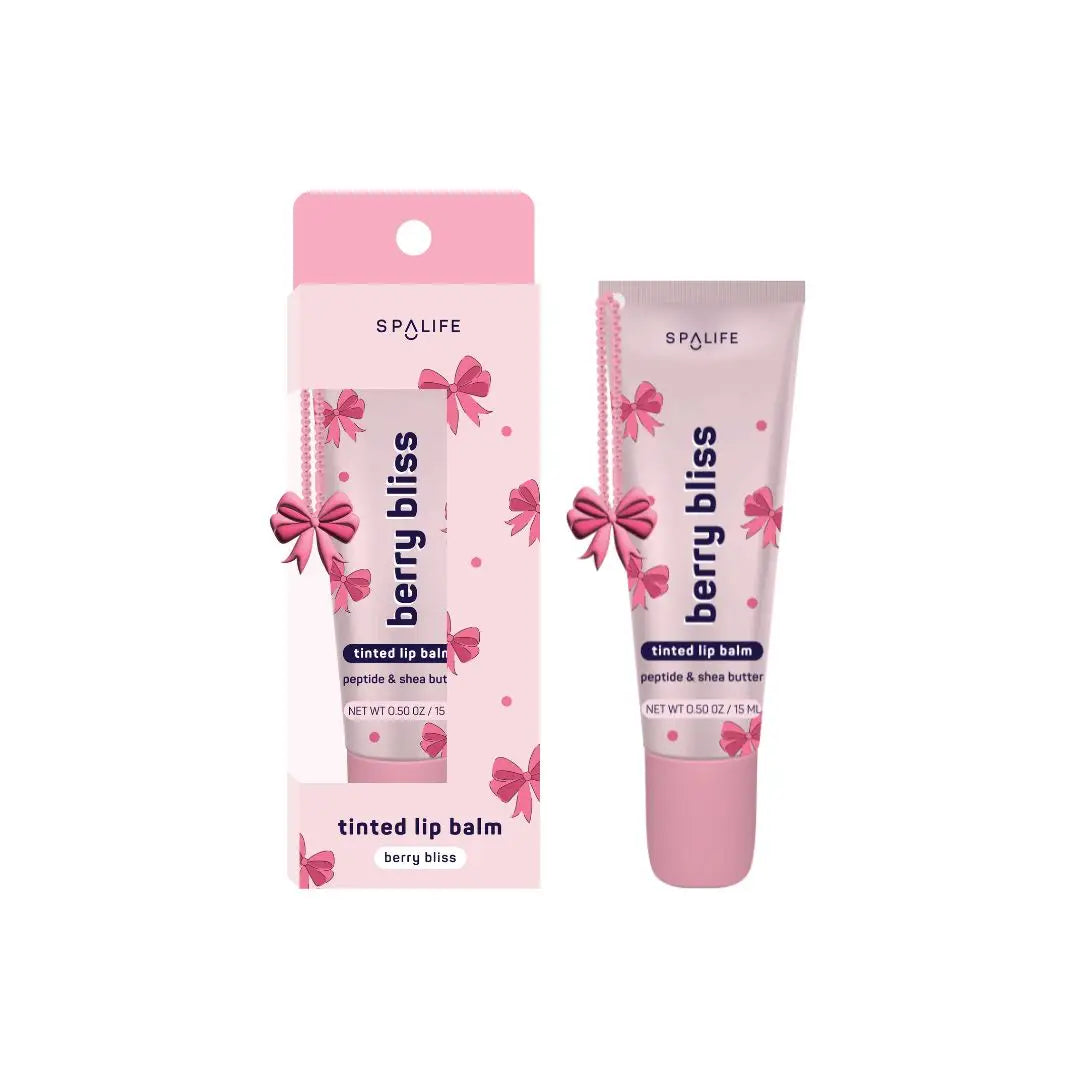 Berry Bliss Tinted Lip Balm (with Peptide & Shea Butter)