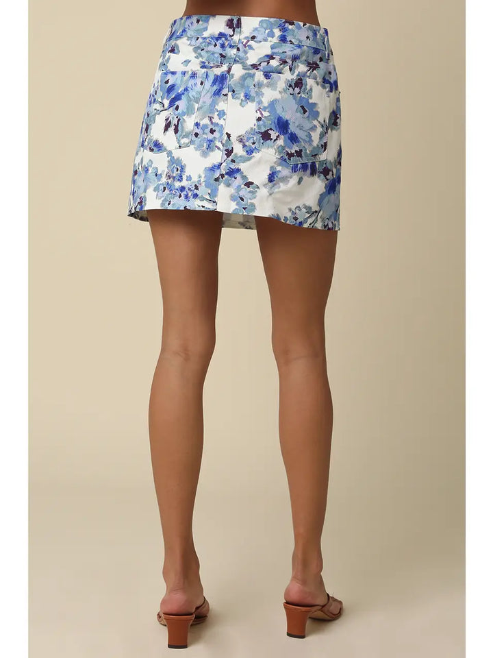 Kirsten Floral Mini Skirt