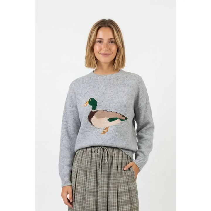 Duck Motif Sweater